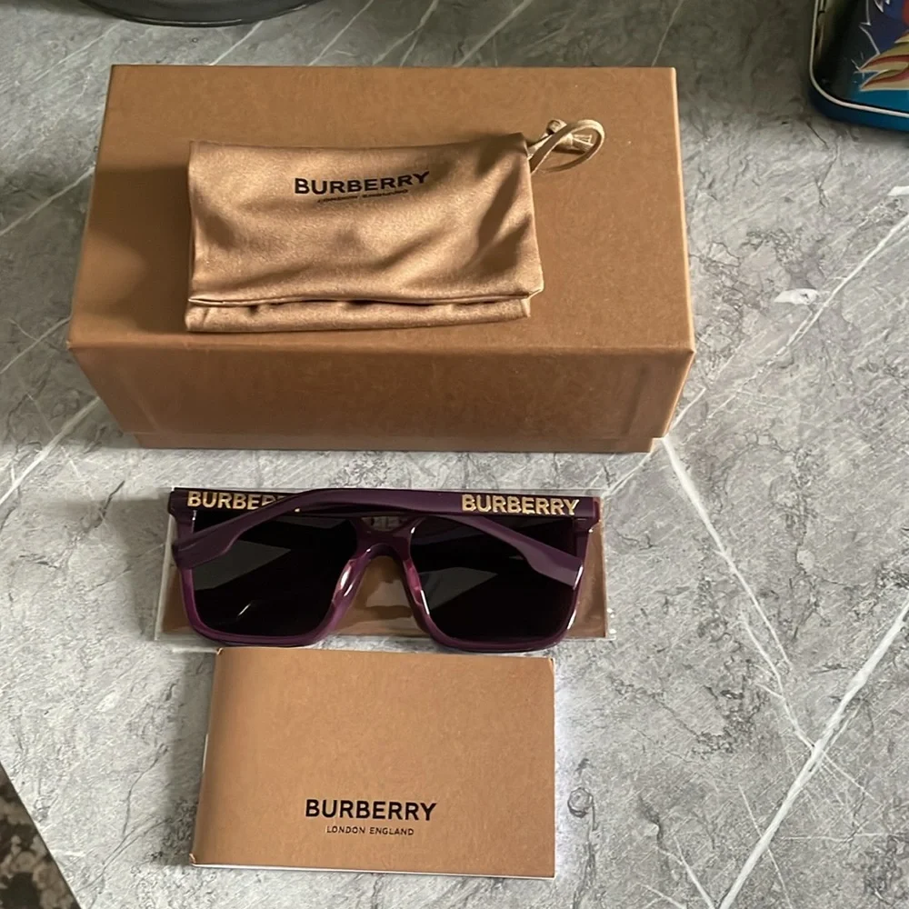 Burberry women’s BE4411D 57mm Purple Sunglasses